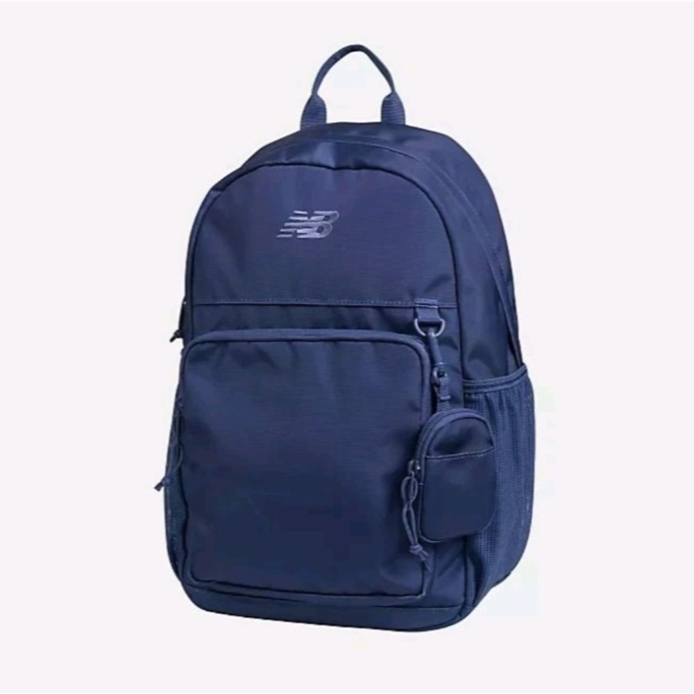 New Balance Navy Blue Laptop Urban Backpack School Travel Bag NWT